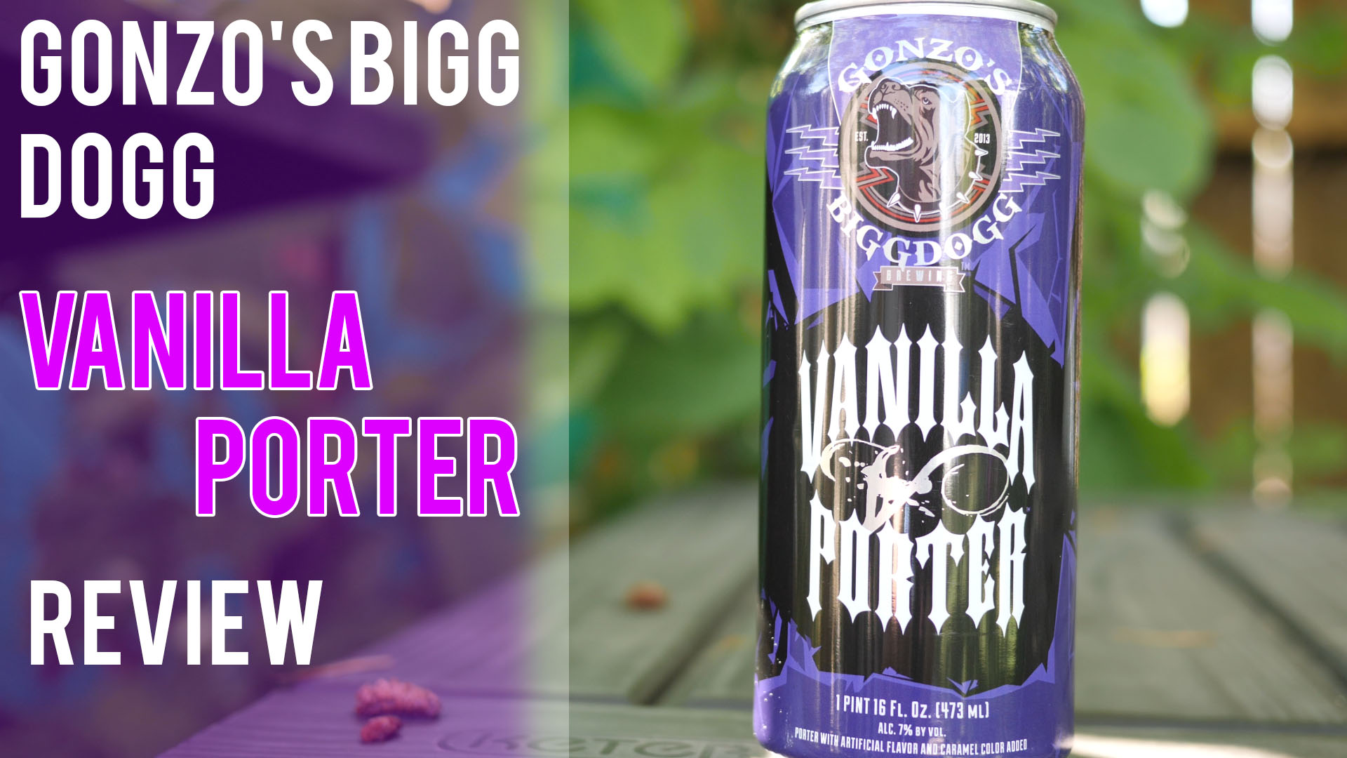 You are currently viewing Gonzo’s Bigg Dogg Vanilla Porter Review
