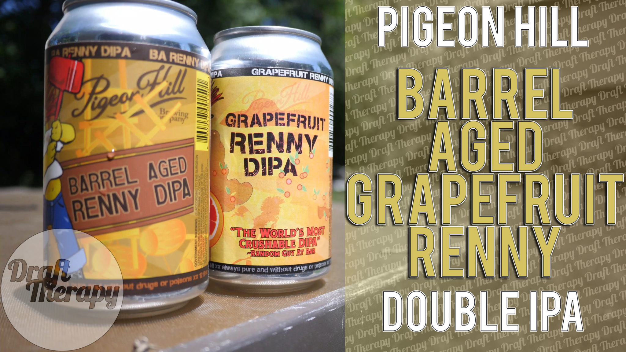 You are currently viewing Pigeon Hill Brewing – Barrel Aged Grapefruit Renny Double IPA