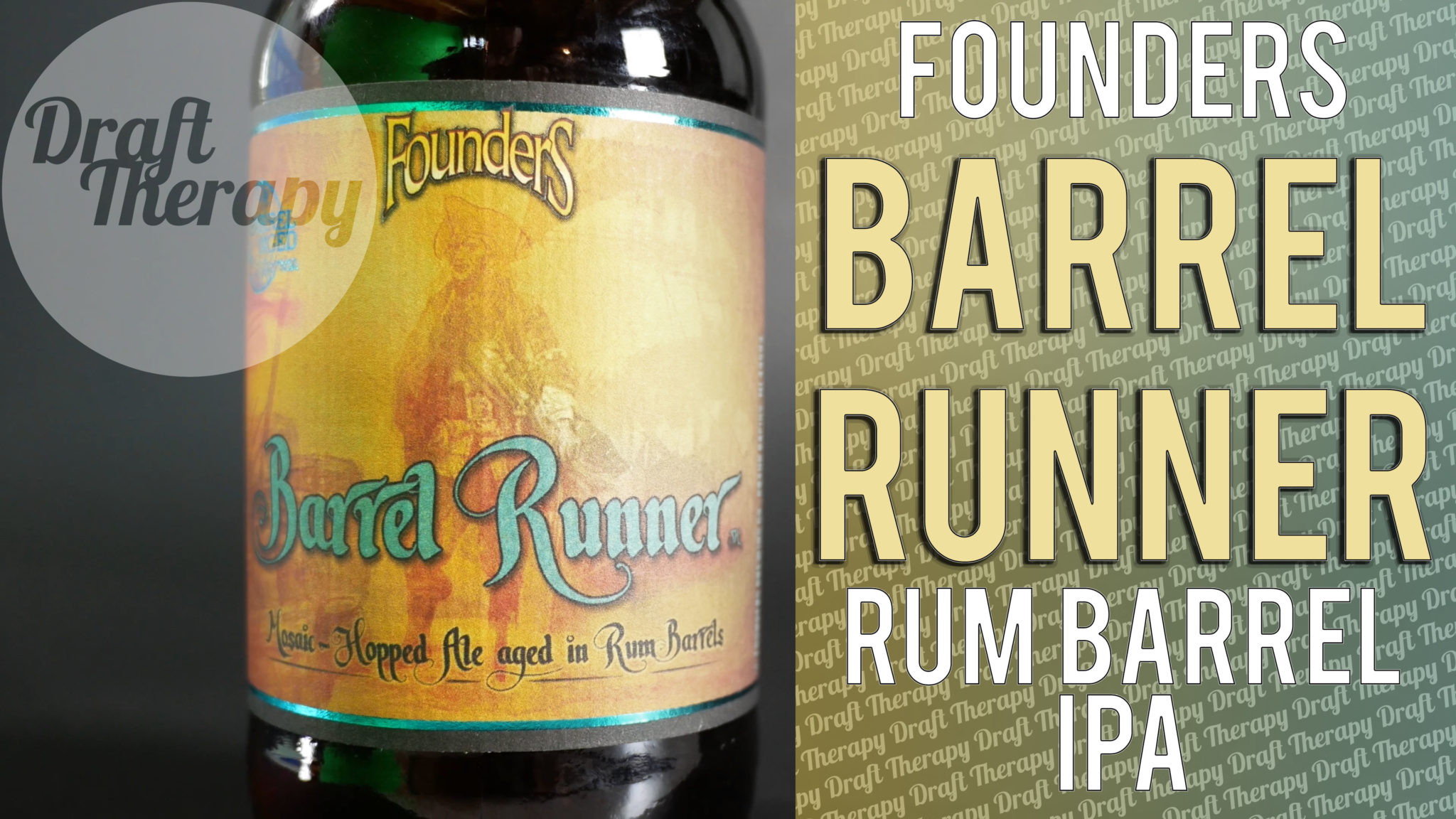 You are currently viewing Founders Brewing – Barrel Runner Rum Barrel Aged Mosaic IPA
