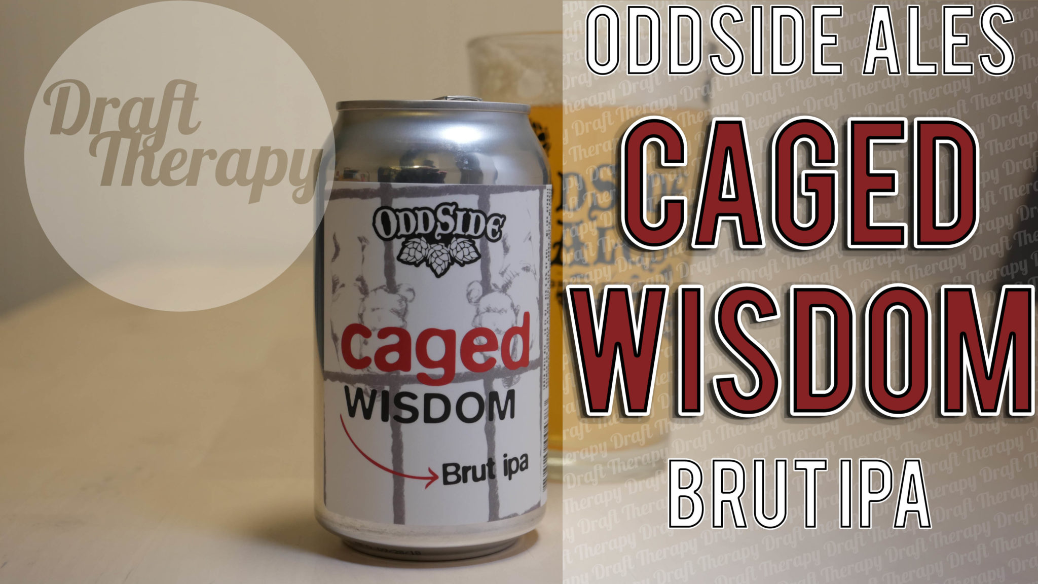 You are currently viewing Oddside Ales – Caged Wisdom Brut IPA