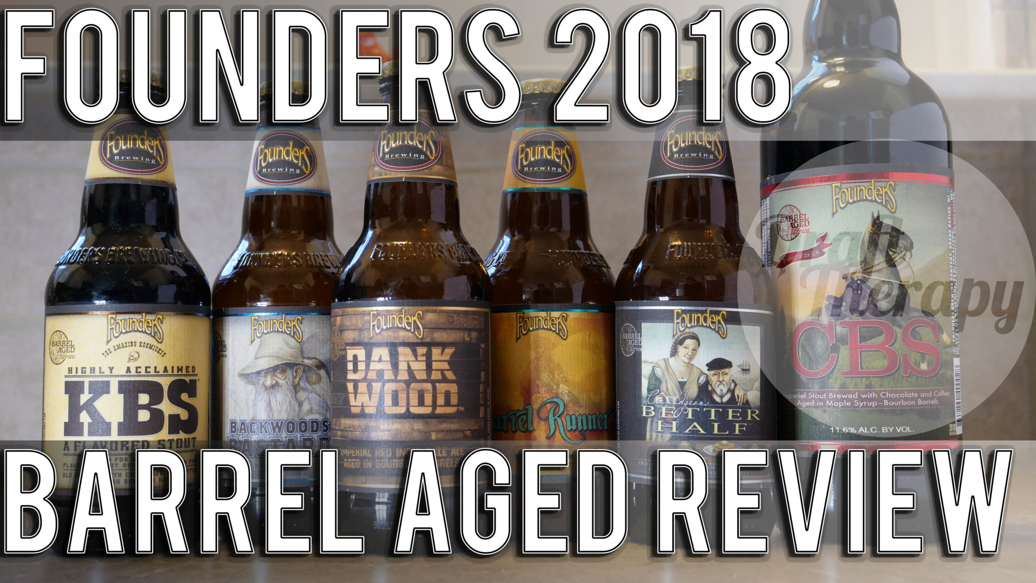 Read more about the article Founders 2018 Barrel Aged Series in Review