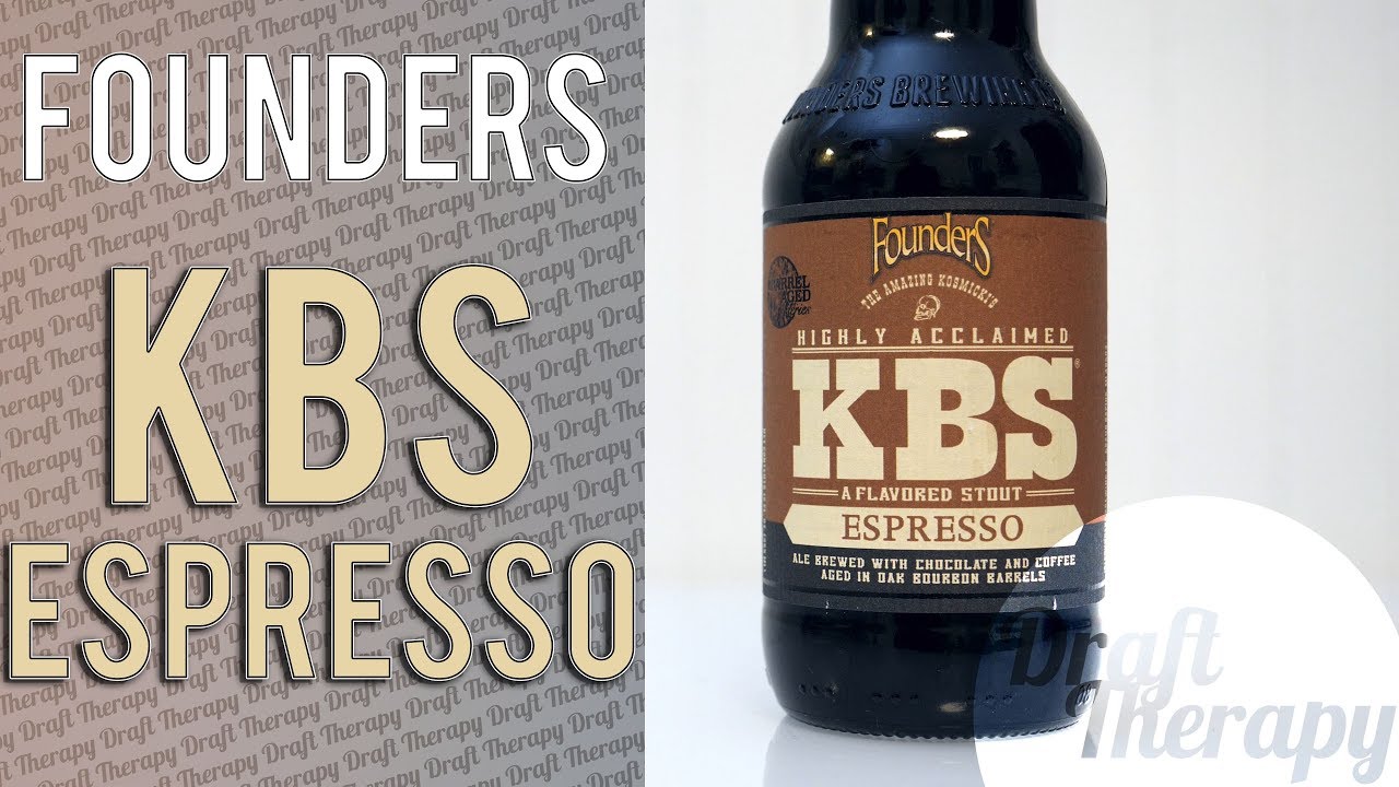 Read more about the article Founders Brewing Company – KBS Espresso Bourbon Barrel Aged Stout
