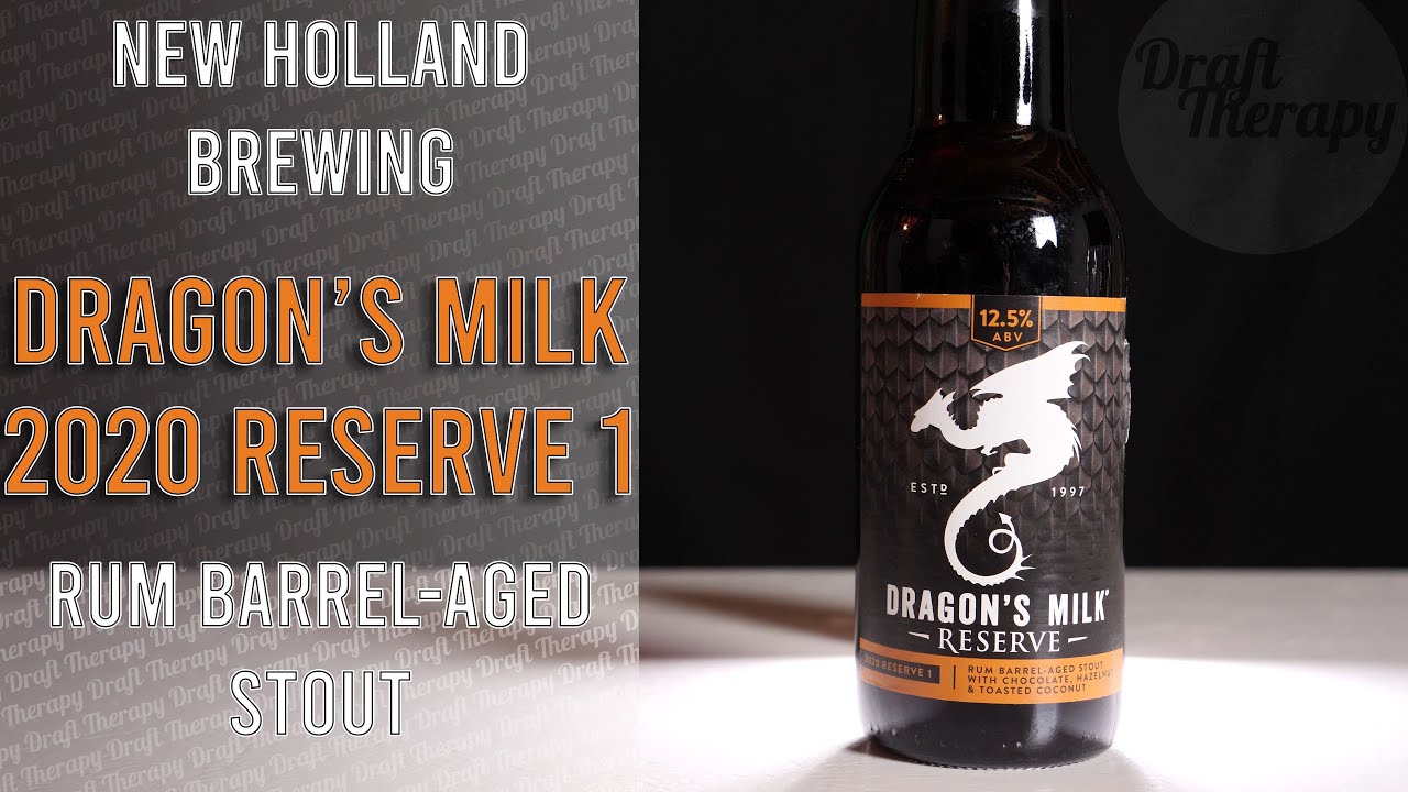 You are currently viewing Dragon’s Milk 2020 Reserve #1 –  Rum Barrel Aged Stout with Chocolate, Hazlenut and Coconut
